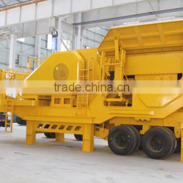 2015 hot sale high quality and low price moving crusher of FTM