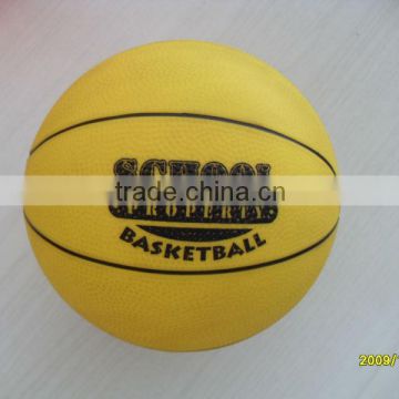 Inflatable basket ball shape beach ball