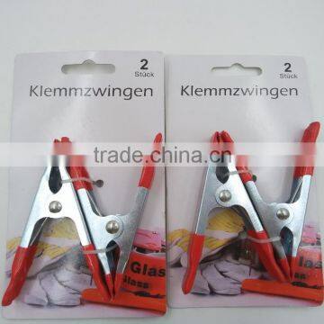 wholesale mini alligator clamp, iron spring clamp Big holding force
