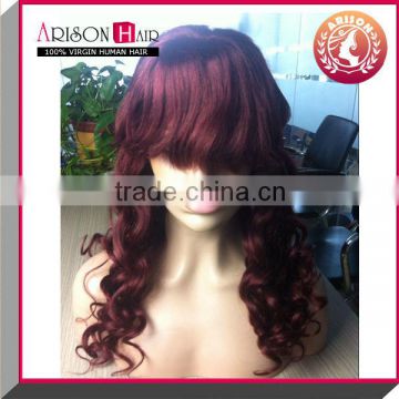 Hot sale natural hairline silk top lace wigs