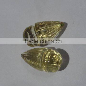 Bottle Shaped Citrine Gemstone