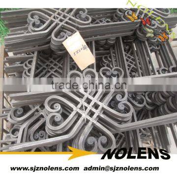 Decorative Wrought Iron Rosettse/ Wrought Iron Panels For Windows & Gates & Fence
