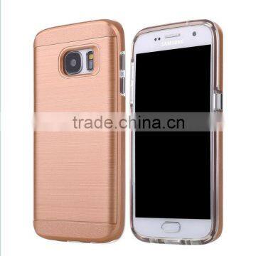 Luxury Hair Line PC Matte Texture TPU ShockProof Phone Case For Samsung S7 Cover Case photo-4