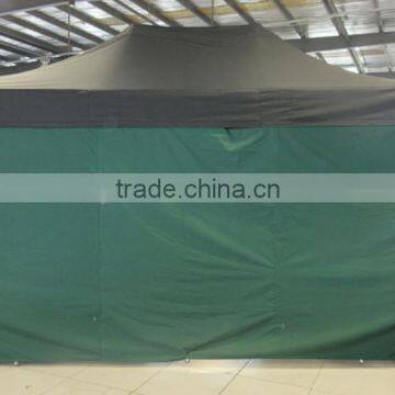 3m X4.5m Small Hexagon Folding Gazebo With Window and Door Walls photo-3