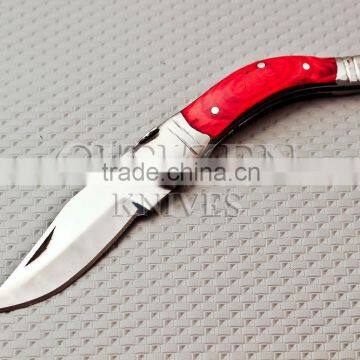 CITIZEN KNIVES, BEAUTIFUL CUSTOM HAND MADE STAINLESS STEEL FOLDING KNIFE photo-2