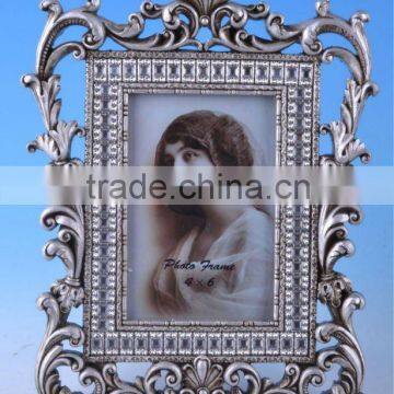 Polyresin photo frame,antique engrave design