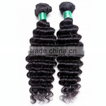 Best Selling Afria Women Human Hair Extension, Cheap Brazilian Human Hair Deep Wave Hair Extension