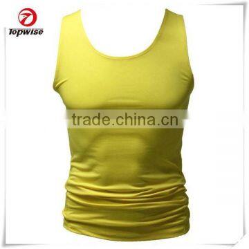 Summer style yellow sleeveless ice cooling wistcoat for men