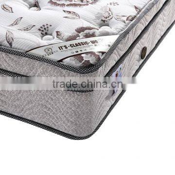 Luxury Bedroom Set Happy Dream Euro Pillow Top Pocket Spring Mattress for Sale