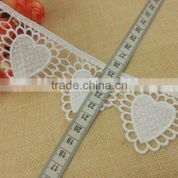 Fancy Emboridery Lace for Ladies Sweater Neckline --- H1665 photo-3