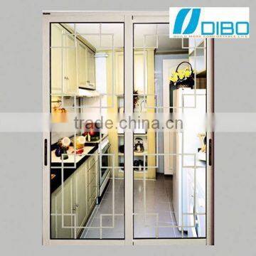 2014 high quality washroom design lofty aluminum sliding door