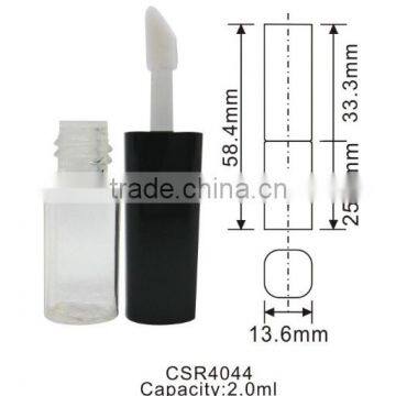 Mini High quality Cute Lip Gloss bottle with brush