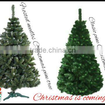 Artificial Christmas classic pine / snow needle pine tree