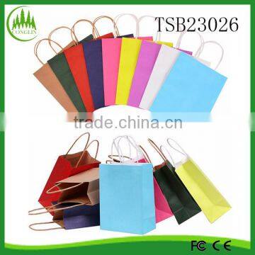 Bright Paper Party Bags Gift Bag With Handles Loot Bag Parper Bag