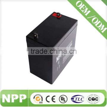 NPP12v50ah rechargeable lead acid battery