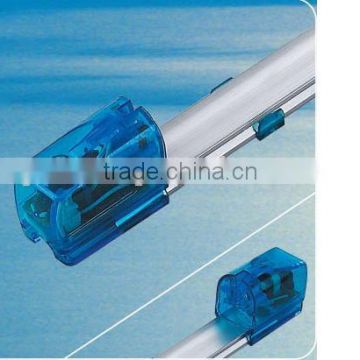 LAME-F Aluminum alloy lighting fixture with transparent blue holder