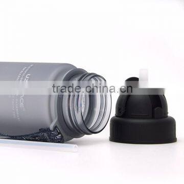 Cartoon Characters Colorful Kids Plastic Water Bottle With Straw photo-4