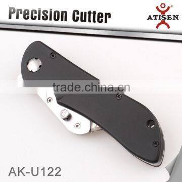 SPEED RELEASE FOLDABLE UTILITY KNIFE, TWINE BOX CUTTER With Back Clip photo-3