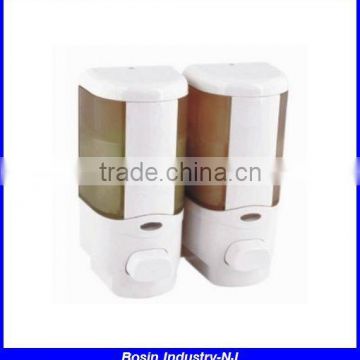 double wall mounted shower shampoo dispenser, hand soap dispenser