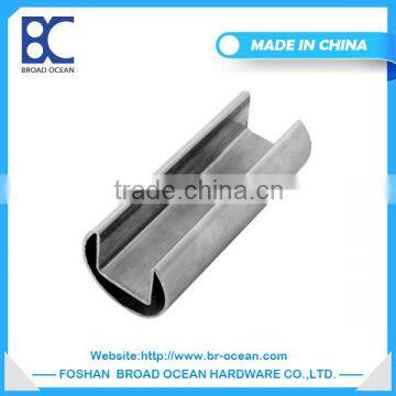 Round stainless steel pipe fitting