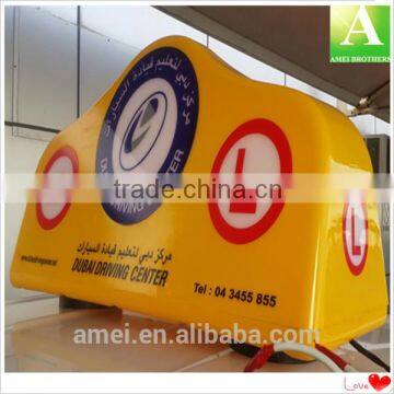 Thick Plastic Thermoforming Advertising Taxi Top Light Boxes photo-6