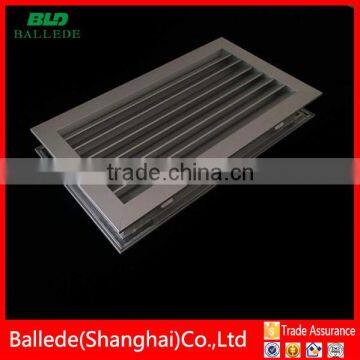 return air filter grille with frame