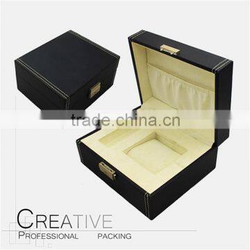 Custom packaging velvet black watch box CY-ZS1