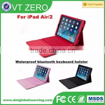 Colorful For iPad Air 2 Silicone Wireless Bluetooth Keyboard Cases