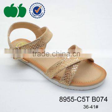 Hot Sale Latest Fancy Flat Sandals 2015 Summer Women Shoes Sandals photo-3