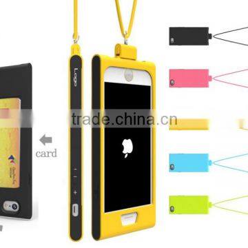 Neck hanging-style protect case for cell-phone