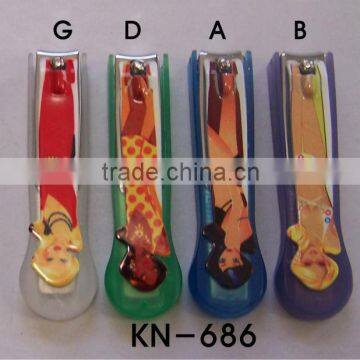 Nail clipper with catcher