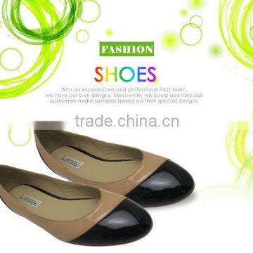 2014 fashion design flat lady casual shoe