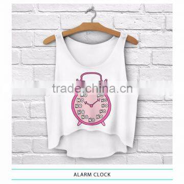 tight sexy cartoon design ready stock tank top