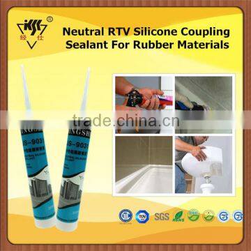 Neutral RTV Silicone Coupling Sealant For Rubber Materials