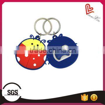 Custom Pvc Bottle Opener Keychain