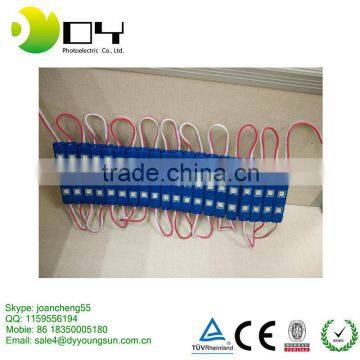 cheap price waterproof 5630 blue LED injection module