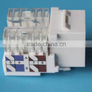 High Quality RJ45 Cat5e Cat6 Keystone Jack photo-6
