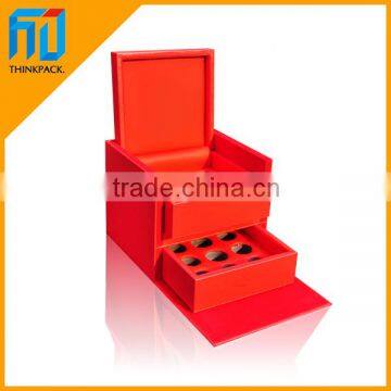 Fashion Small Red Paperboard Jewelry Box