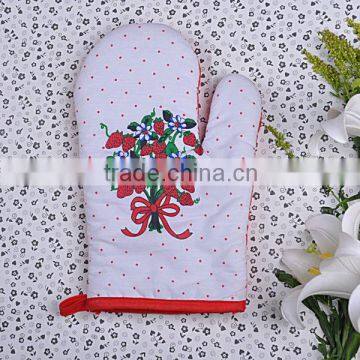 convenient printing household promotional oven gloves