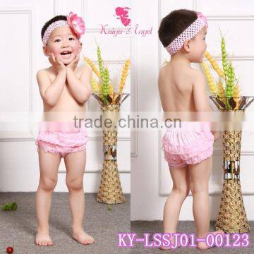 Wholesale Bloomer Toddler Diaper Baby Clothes Toddler Underwear Ruffled Panties