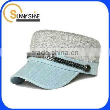 sunny shine custom 2014 wholesale metal chains trucker cap