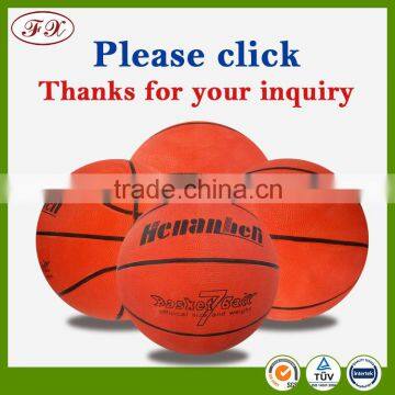 wholesale customize your own size 7 quality cheap price of rubber basketball