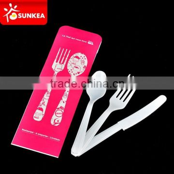 Reusable disposable knife / fork / spoon, plastic cutlery