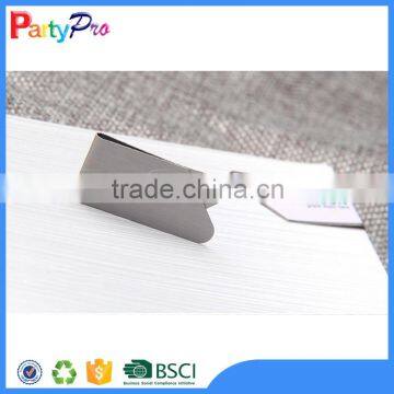 2015 New Product China Supplier Wholesale  Custom Logo Metal Paper Clip Metal Clip