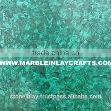 Semi Precious Green Malachite Slab and Tiles