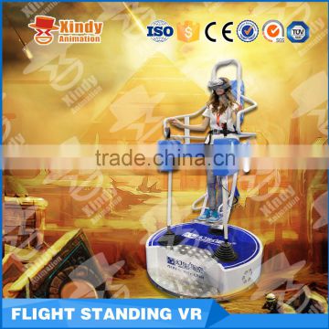 Popular Interactive Virtual Reality Standing Flight VR Simulator with 5d7d9d Cinema game