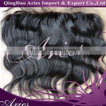 Brazilian Virgin human Hair Lace frontal Closure body wave