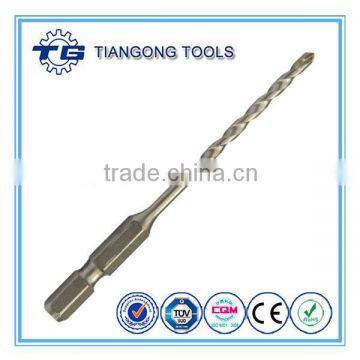 HSS M2 drill bit with hexagonal shank