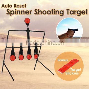 Auto Resetting Spinner Shooting Target Hunting Rifle Air Gun Metal Plinking