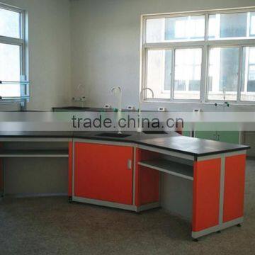 Steel Laboratory Furniture Stainless Steel Centre Table Dental Lab Table photo-6